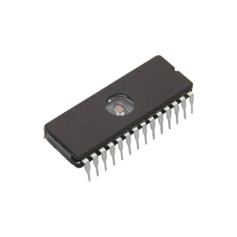 27C128P-20 EPROM, 16k x 8, 200ns, 5V, DIP-28