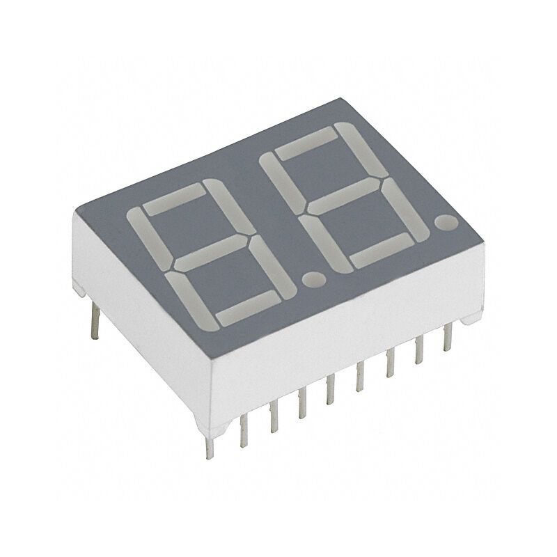 MAN6440 LED 7-SEG DUAL CC .56" GREEN    VAT REG'D