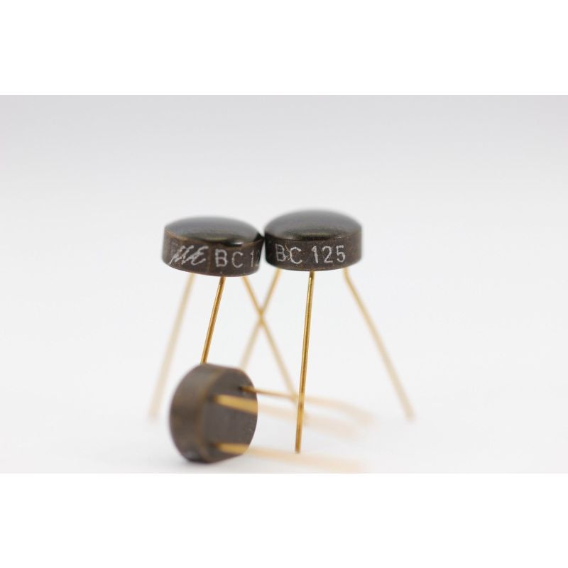 (3PCS) BC125 TRANSISTOR TO-106 (LOT OF 3)