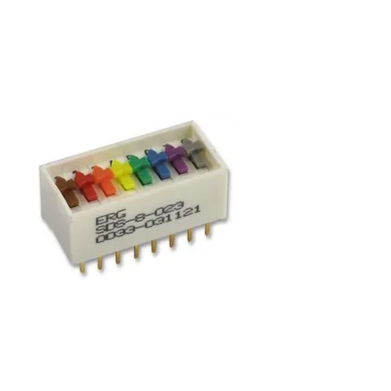 SDS-8-023 Switch, DIL, ST, 8 Way - SDS-8-023