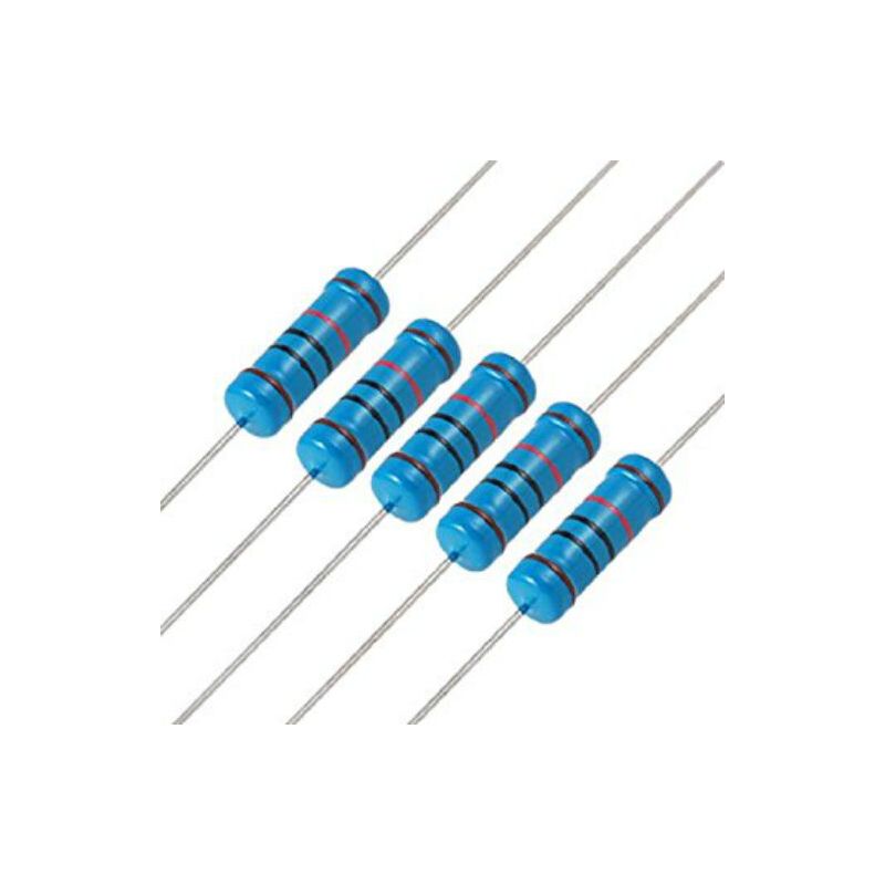 270 OHM 1W  METAL FILM RESISTOR (LOT OF 5PCS)