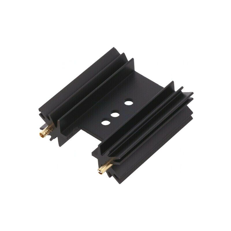 SK104-38STS Heatsink: extruded; SOT32,TO220,TO3P; black; L: 38.1mm; 11K/W