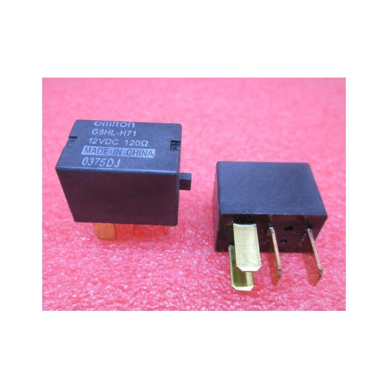 569-Honda (02-16) 4-Pin Power Black Micro Relay 39794SDAA03 Omron G8HL-H71 12VDC