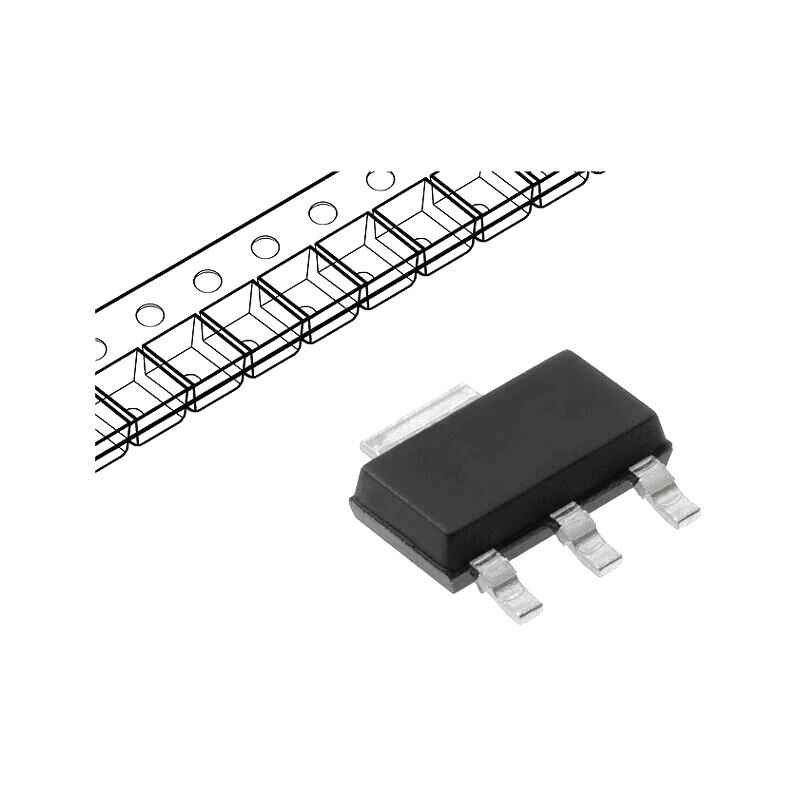 Z0107NN0.135 Triac; 800V; 1A; SOT223; Igt: 5/7mA; Ifsm: 12.5A; 4Q; sensitiv