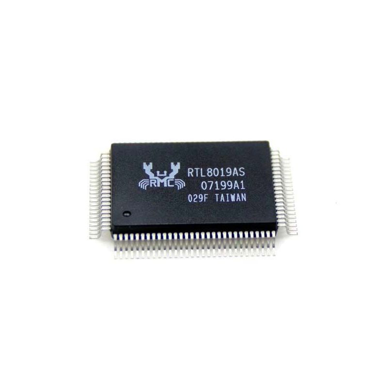 RTL8019AS ETHERNET CONTROLLER QFP-100