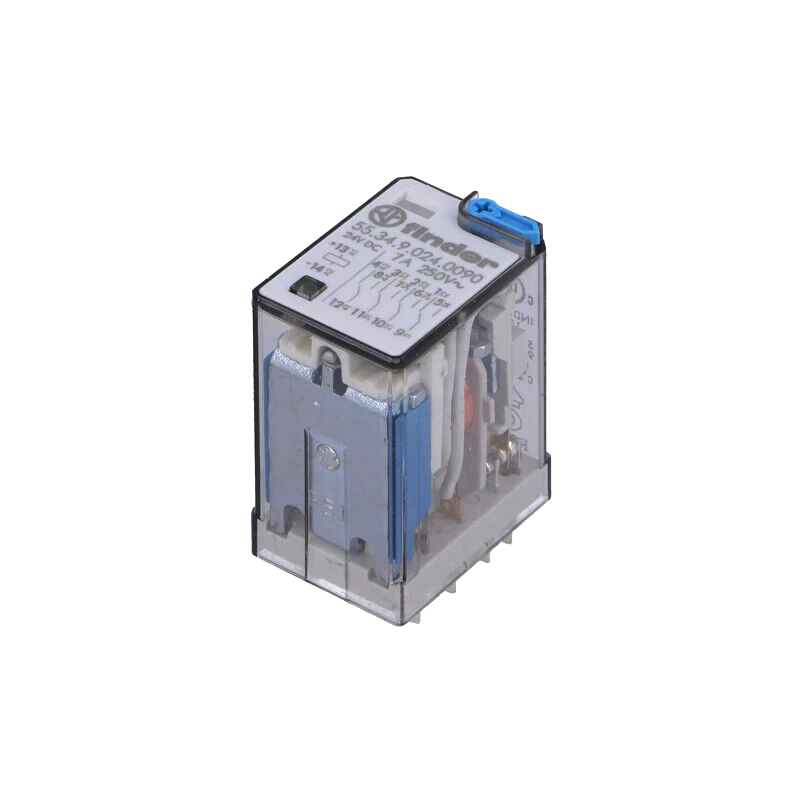 55.34.9.024.094   electromagnetic; 4PDT; Ucoil: 24VDC; Icontacts max: 7A; 600Ω
