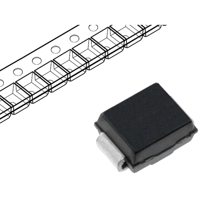 SMBJ43CA   Diode: transil; 600W; 47.8V; 8.6A; bidirectional; SMB; TransZorb®