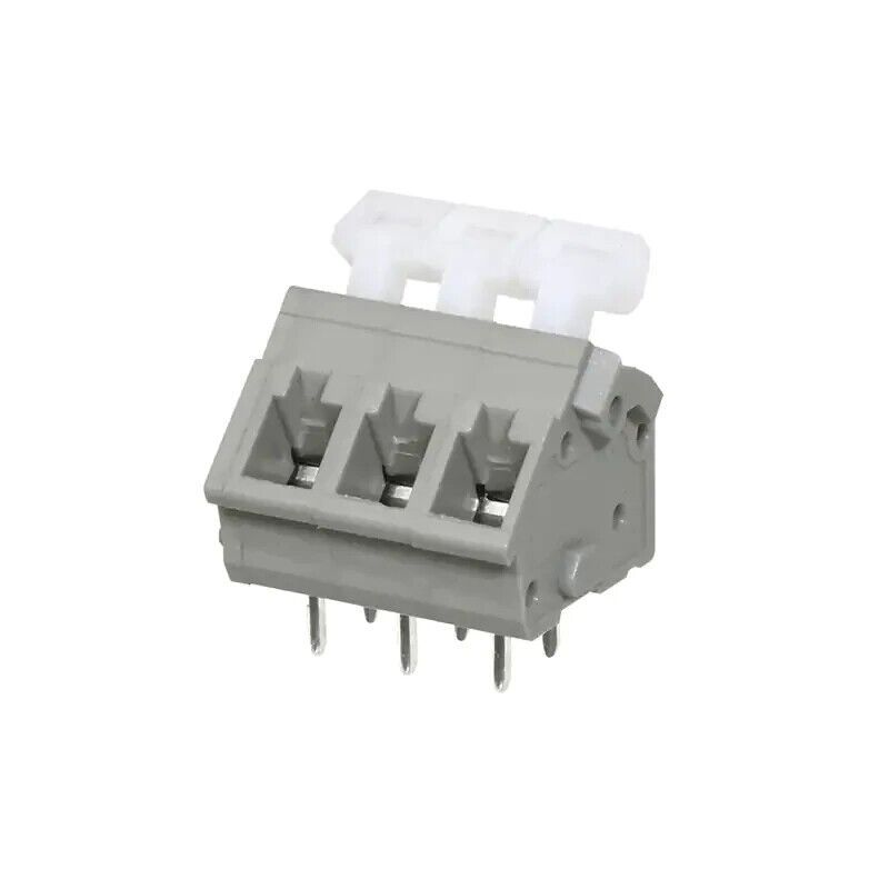 TBL005A-500-03GY-2WT TERMINAL BLOCK, SCREWLESS, 5.00,