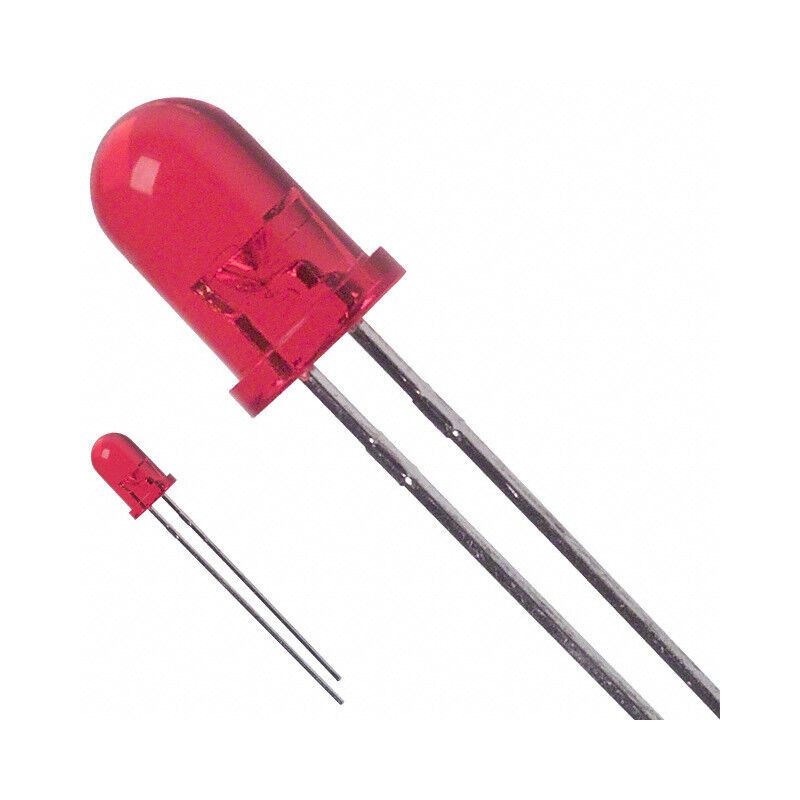 3mm RED LED Diode Light Bulb LEDRED/3MM   X 1PIECE