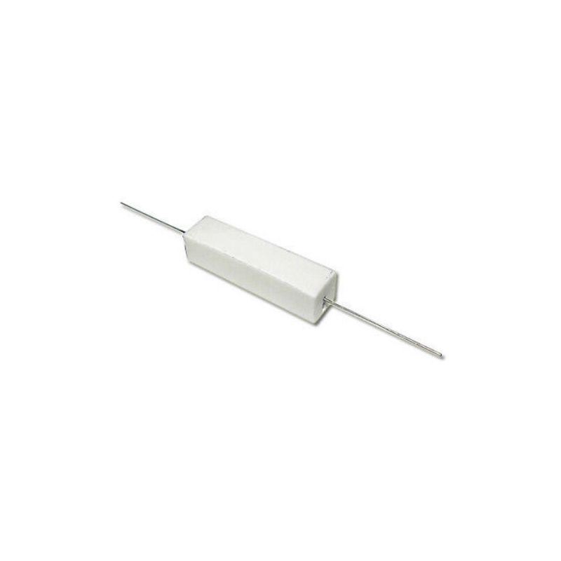 (5PCS) 33 Ohm 10W Ceramic Wirewound Resistor  (LOT OF 5)