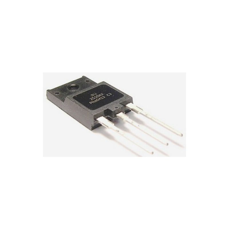 BU2520AX   TRANSISTOR TO-3PF  (LOT OF 2)   IMAGE FOR REF ONLY
