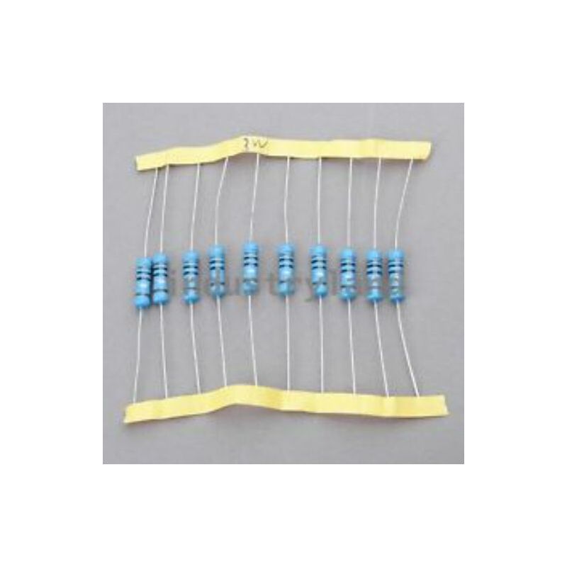 100 Ohm 3W Metal Film Resistor  1% (LOT OF 5)