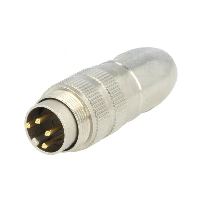 0332-03 Connector: M16; plug; male; soldering; for cable; PIN: 3; 5A; 250V