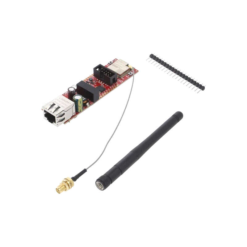 ESP32-POE-ISO-EA-I  Dev.kit: WiFi;Ethernet,USB; ESP32-WROOM-32,Si3402-B;100x28mm