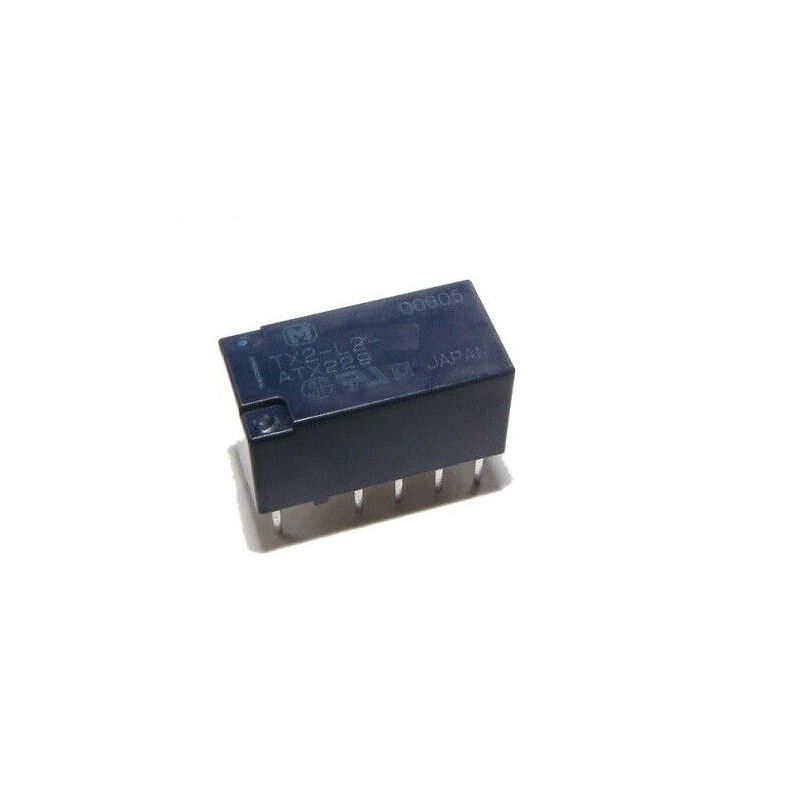 TX2-L2-5V PANASONIC - Signal Relay, 5 VDC, DPDT, 2A, TX Series, Through Hole