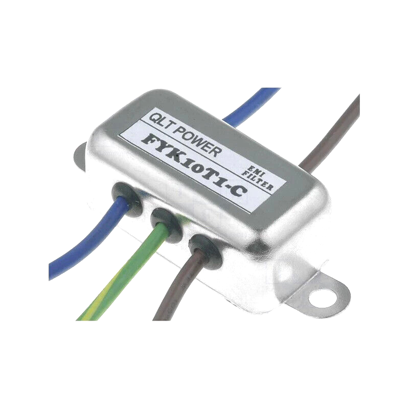 FYK10T1-C Filter: anti-interference; 250VAC; Cx: 100nF; Cy: 3.3nF; 0.3mH