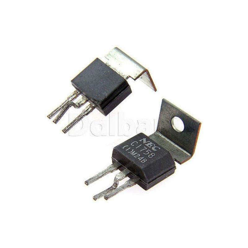 2SC-1758 NEC TRANSSITOR TO-220 C1758 2SC1758  (LOT OF 2)