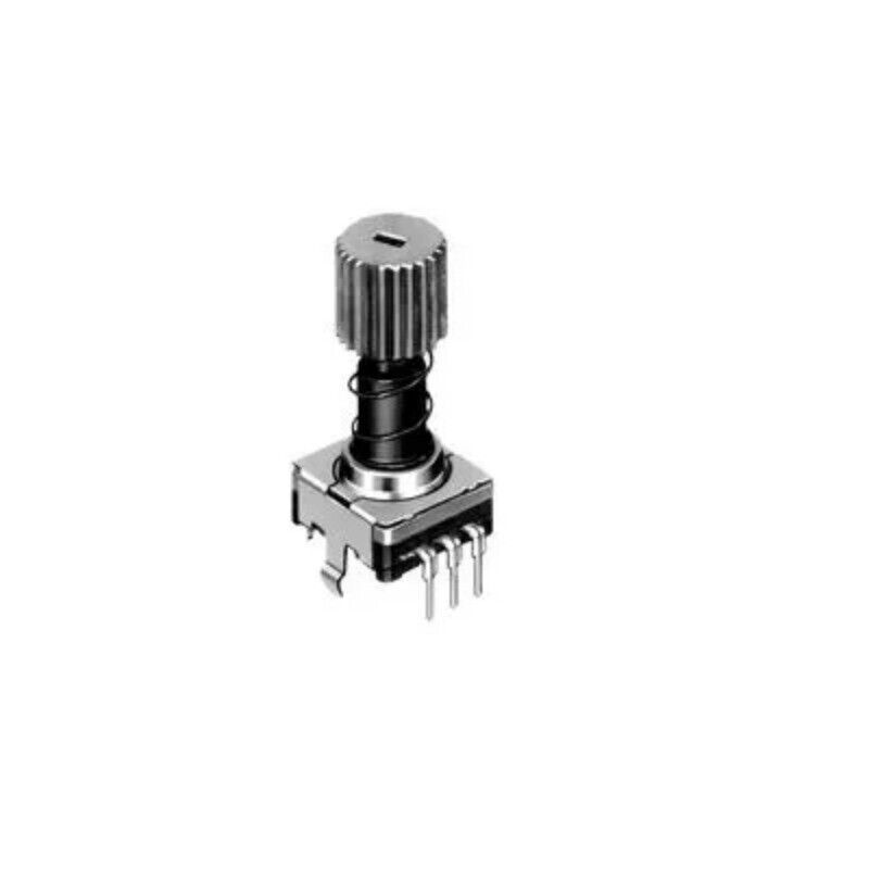 EC11E152U402 Rotary Encoder, Push Lock, Mechanical, Incremental, 15 PPR