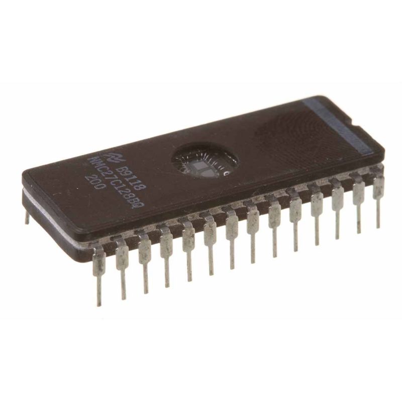 NMC27C128BQ-200 High Speed Version 131,072-Bit(16k x 8) UV Erasable CMOS PROM