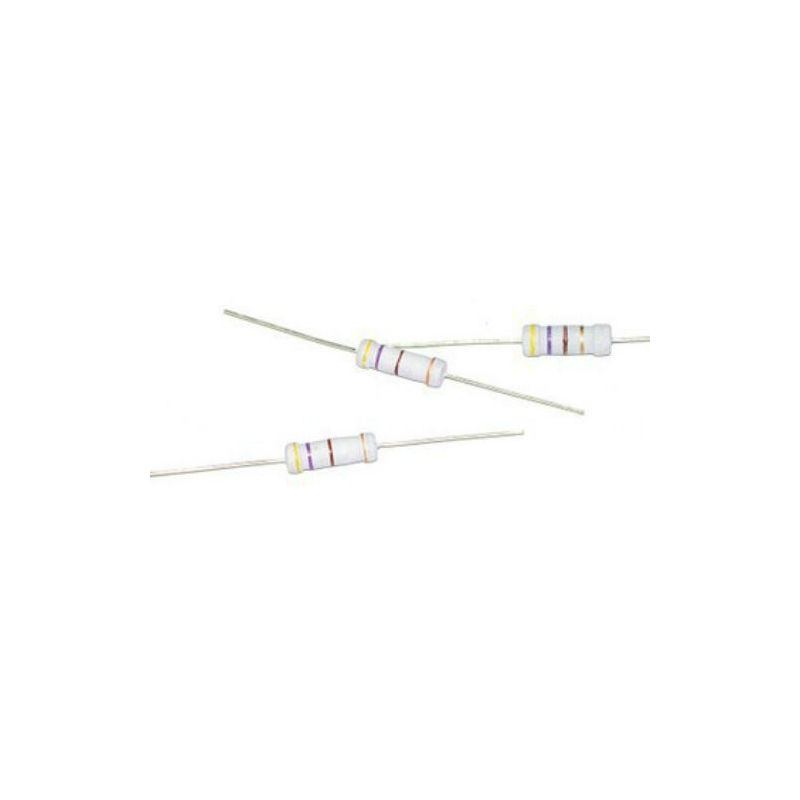 3.3 Ohm 2W Carbon Film Resistor  (LOT OF 5PCS)