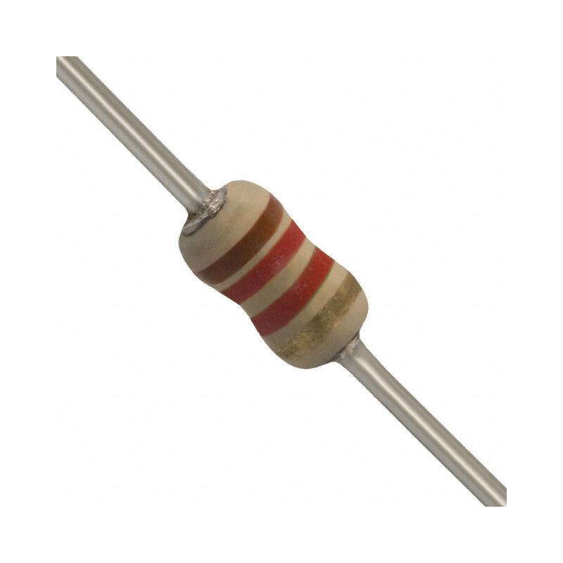 180 Ohm 1/2W Metal Film Resistor   (LOT OF 5PCS )