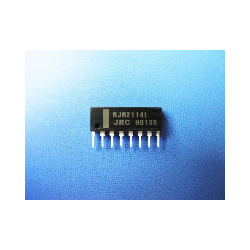 NJM2114L LOW NOISE OP-AMP INTEGRATED CIRCUIT SIP-8