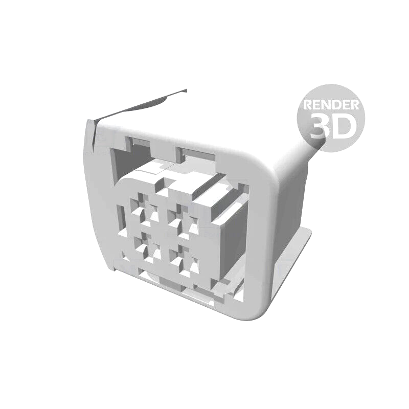 1-1418390-1  Connector: automotive; Multiple Contact Point (MCP) 2,8; female