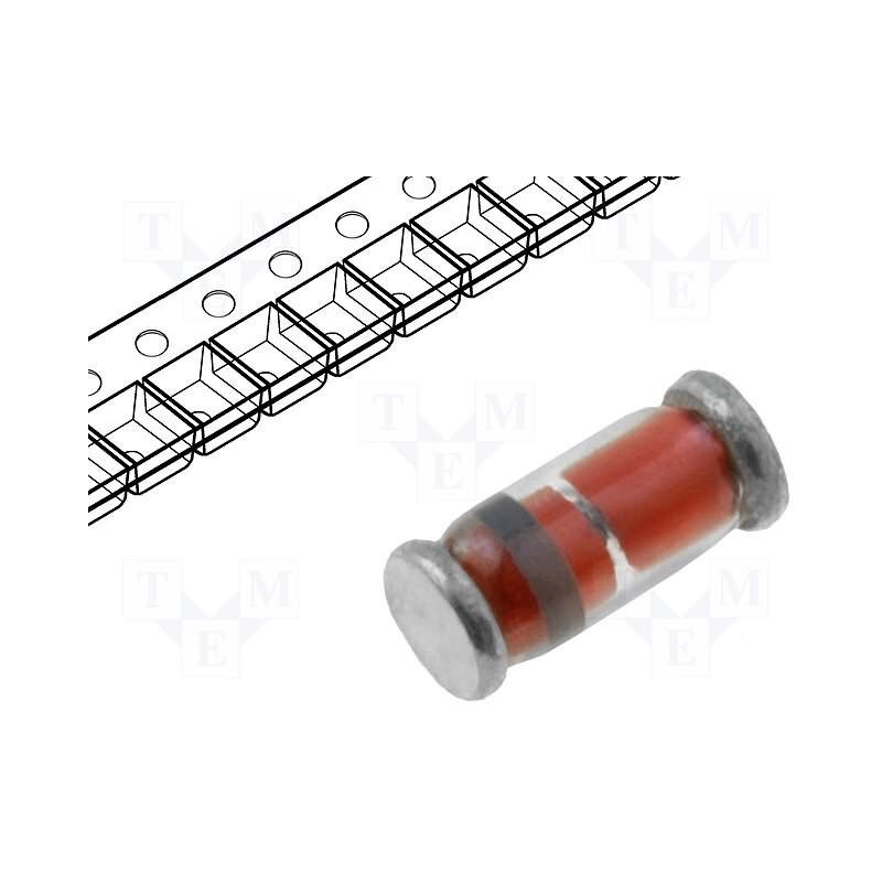 TZMC11 DIODE ZENER 500MW 5% MINIMELF X 5 PIECES