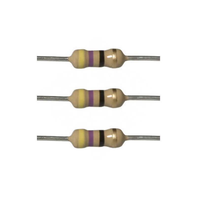 8.2 KOhm 2W Carbon Film Resistor  (LOT OF 50)