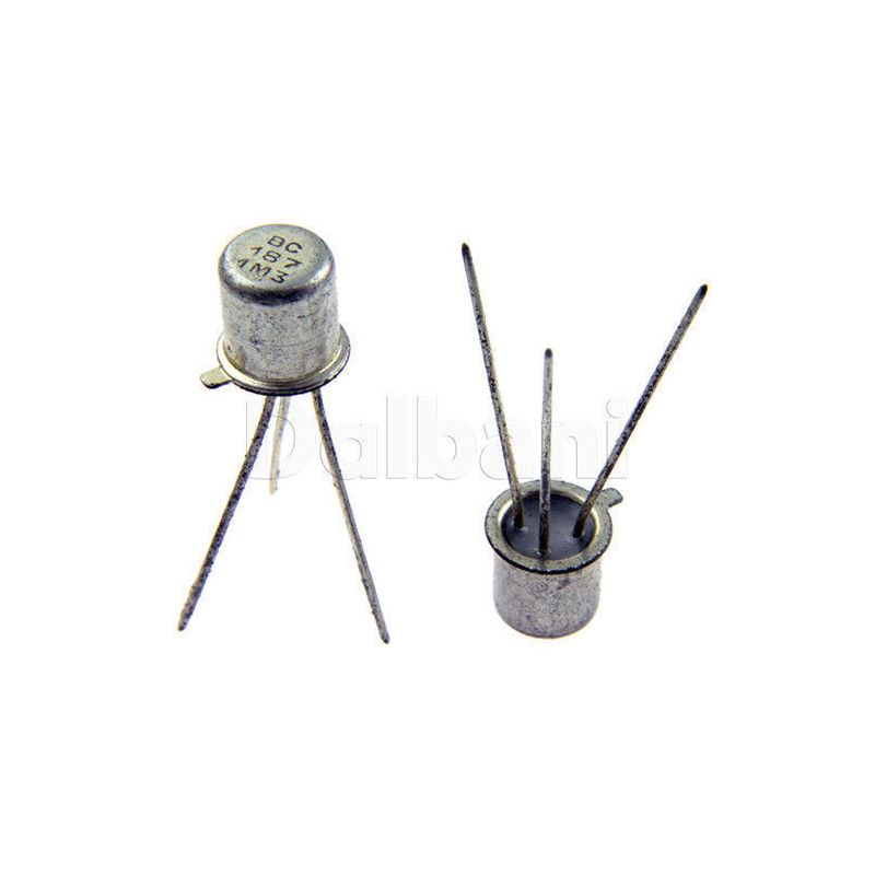 BC-187 TRANSISTOR TO-18 BC187  (LOT OF 5)