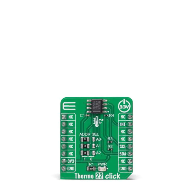 MIKROE-5068 Capteur Température Développement Outils Thermo 22 Clic' GB Company'