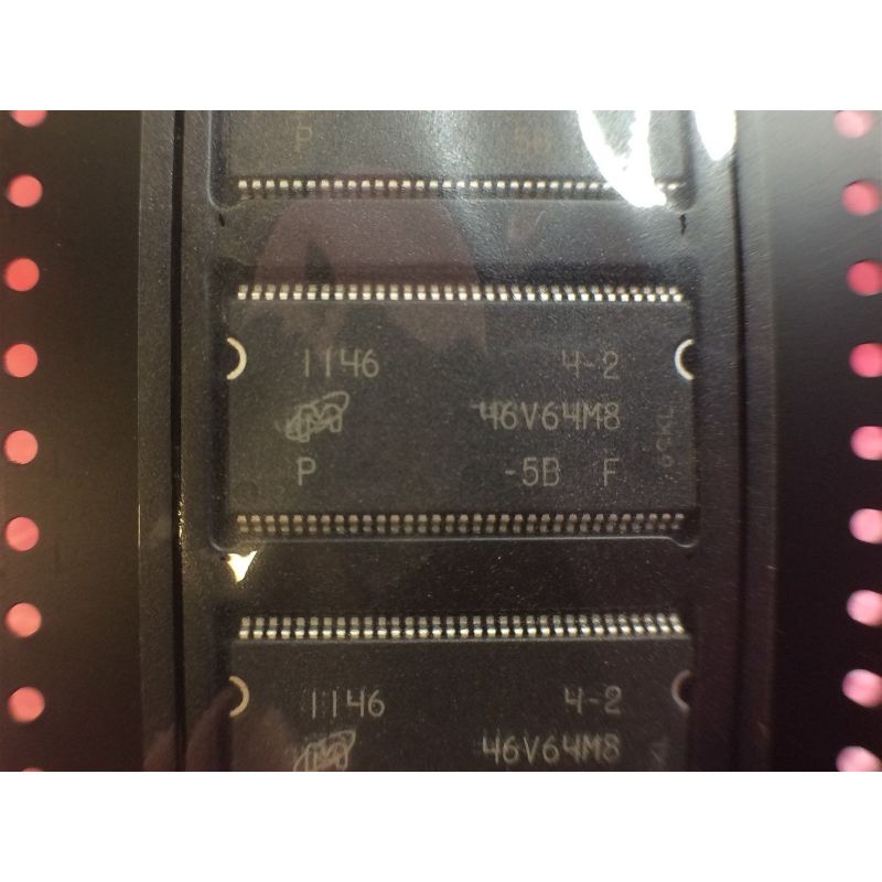 MT46V64M8P-5B:F MICRON DDR SDRAM 512Mbit 64Mx8 2.6V 66-Pin TSOP 1 UNIT