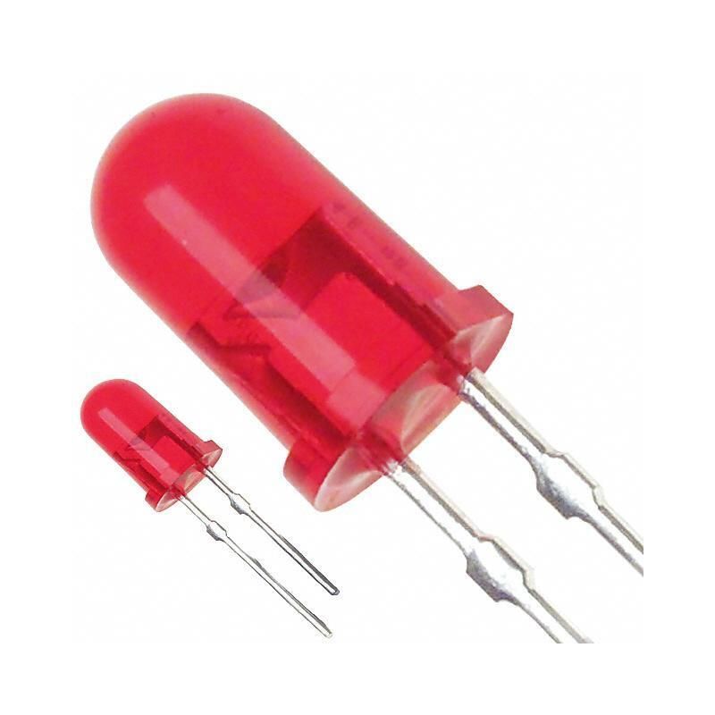 LN21RCPHL LED RED CLEAR 5MM ROUND T/H