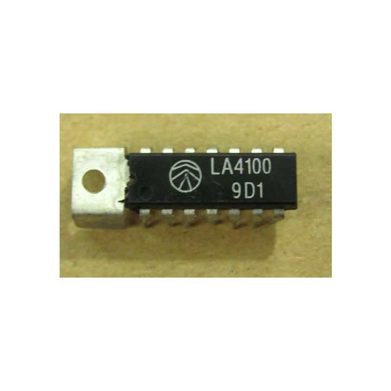 LA4100 SANYO INTEGRATED CIRCUIT DIP-14 W/TAB  (LOT OF 10)