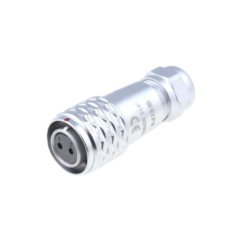 SF1210/S2 Plug Connector circular SF12 female PIN2 13A IP67 250V SF1210/S2I