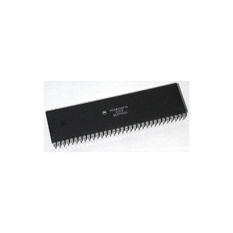 MC68000P10  MICROPROCESSOR IC  CIRCUIT DIP-64