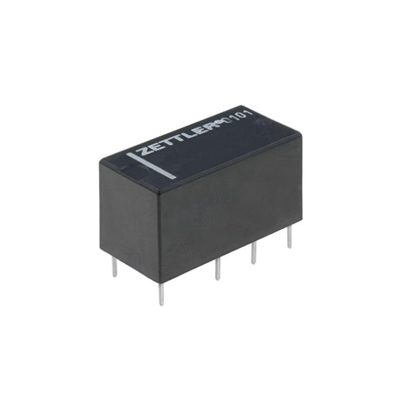 AZ822-2C-9DSE Relay electromagnetic DPDT Ucoil9VDC 0.5A/120VAC ZETTLER