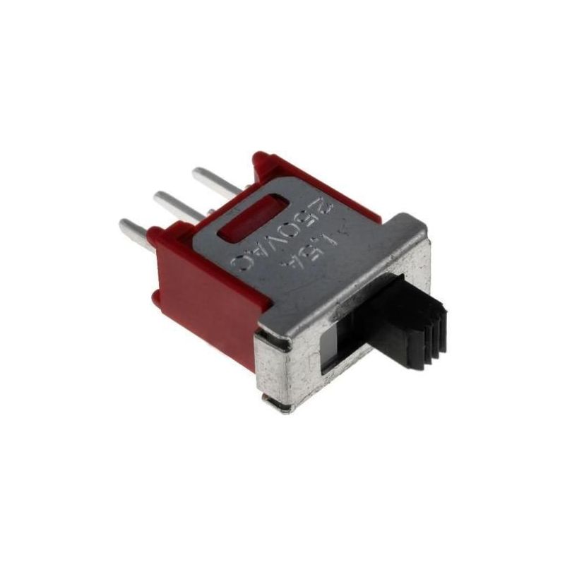 TS4SCQH Switch slide 2-position SPDT 1.5A/250VAC ON-ON Mounting THT TS-4S-CQH