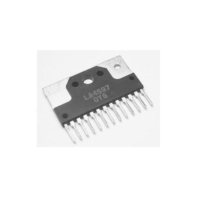 LA4597 SANYO 2-Channel Power Amplifier for Radio-Cassette Recorders SIP-13