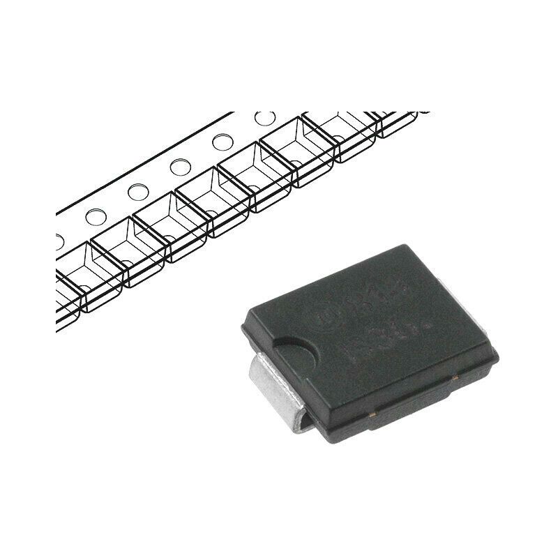 MBRS410LT3G Diode: Schottky rectifying; SMD; 10V; 4A; SMC; Package