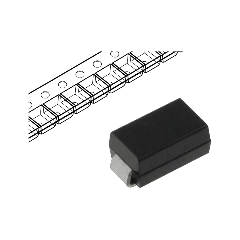 B260A-13-F Diode: Schottky rectifying; SMD; 60V