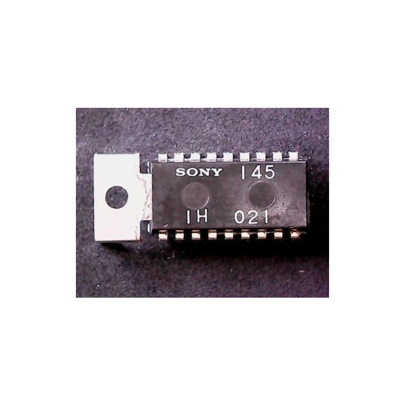 CX145 SONY INTEGRATED CIRCUIT DIP-18 + HEATSINK  (LOT OF 2)