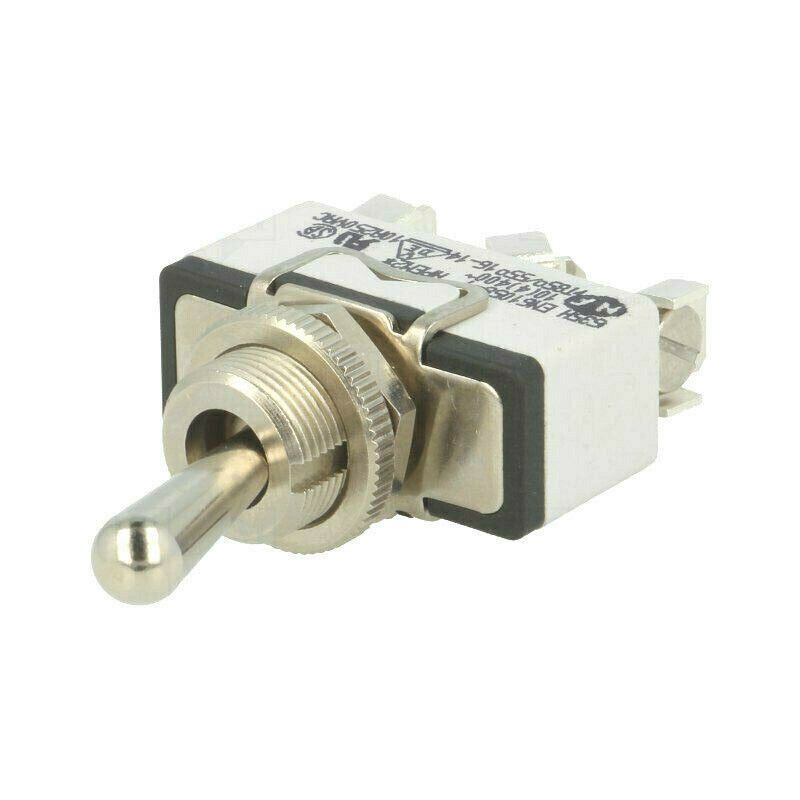 635H Switch: toggle; Positions: 2; SPST; ON-(ON); 15A/250VAC; 5A/25VDC