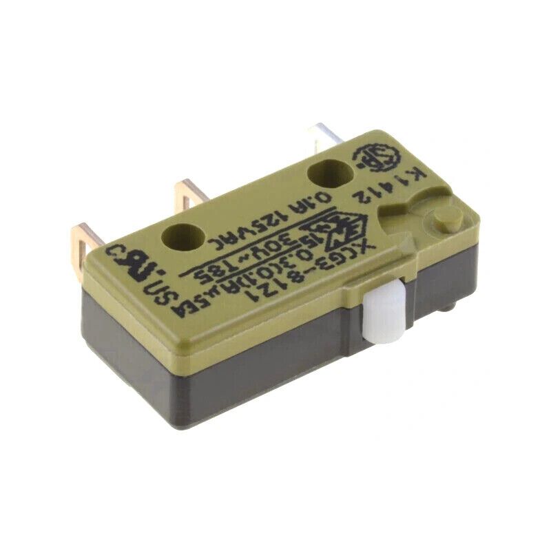 XCG3-81Z1 Microswitch SNAP ACTION; without lever; SPDT; 0.1A/125VAC; Pos: 2