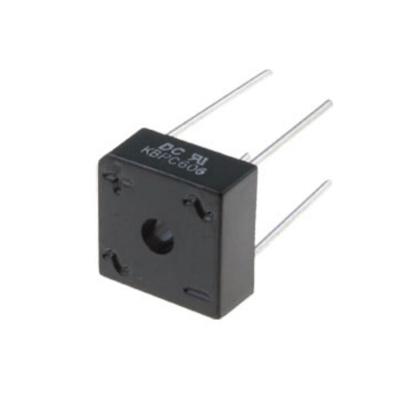 KBPC606 Ponte Diodo Raddrizzatore Plastica Filo