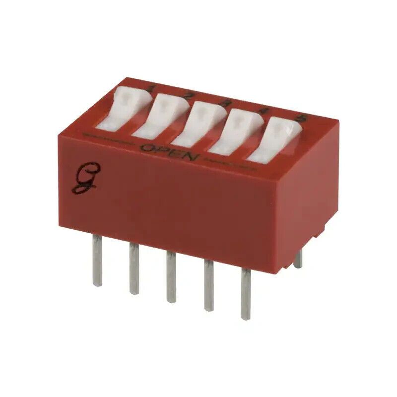 76SB05 SWITCH ROCKER DIP SPST 150MA 30V (X2)