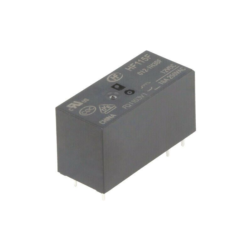 HF115F/012-1H3BF Relay: electromagnetic; SPST-NO; Ucoil: 12VDC; 16A/250VAC; 16A