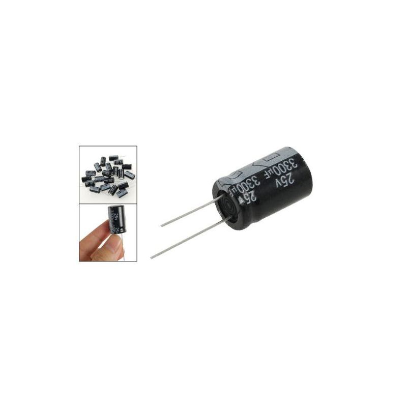 E.CAP/3300UF 25VD   105DEG