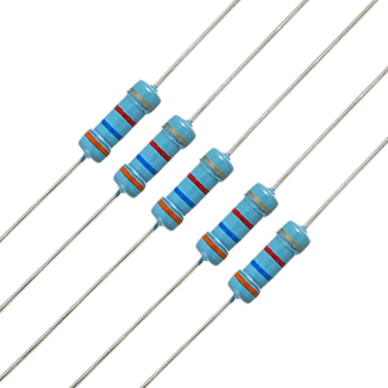 2.7 Ohm 1W Metal Film Resistor 1% (LOT OF 10)