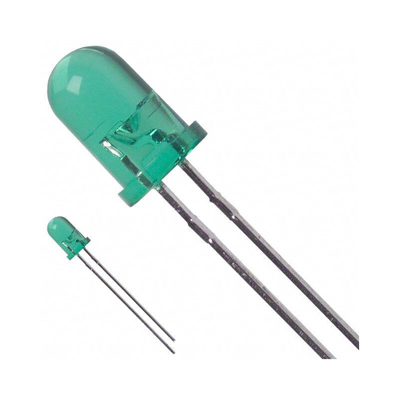 3mm Green LED Diode Clear Light Bulb x1piece  LED GREEN/3MM